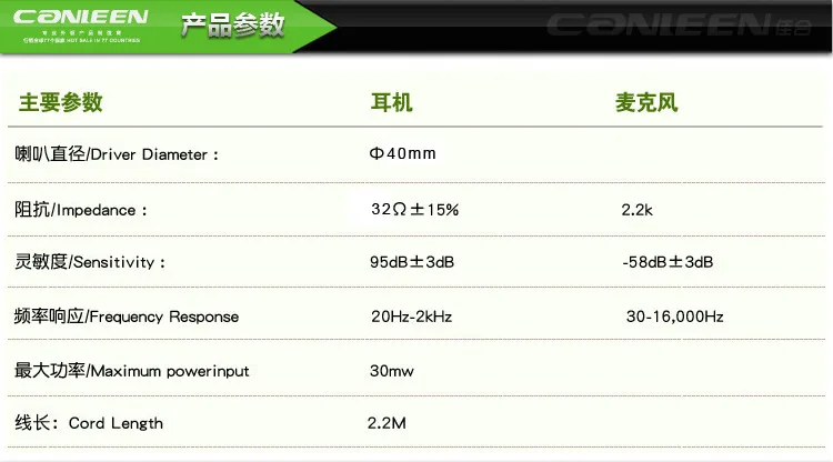 Jiahe Ct-635 Настольная компьютерная гарнитура для ноутбука многоцветные игровые наушники