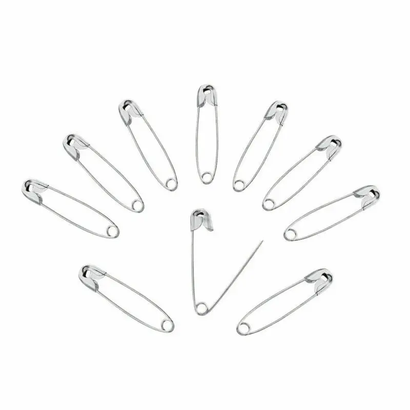 1000 упаковка, безопасные булавки, очень большие подгузники, швейная работа, бисероплетение, ювелирные изделия