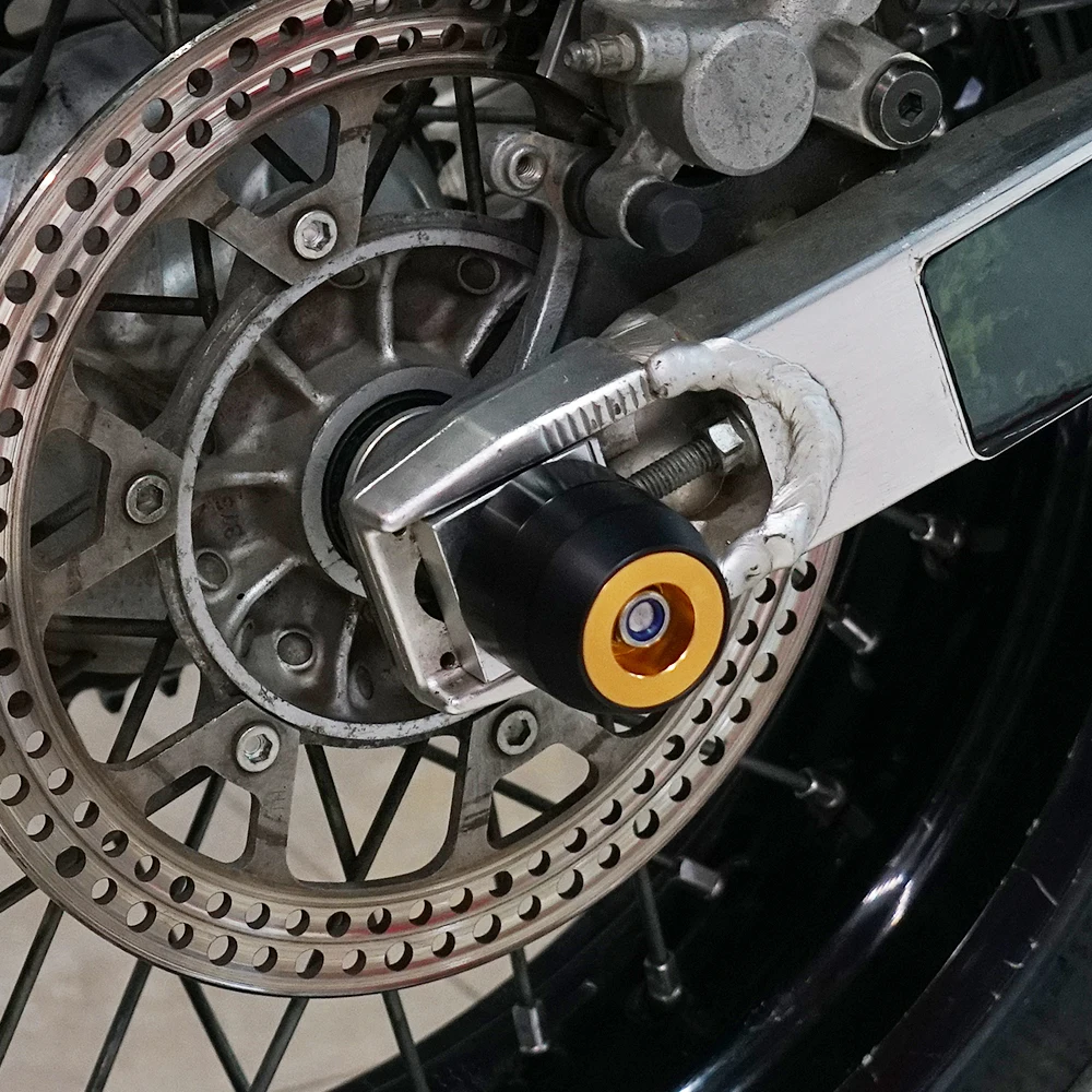 Заднее колесо осевой слайдер Крушение протектор для Suzuki DRZ400SM DR-Z DRZ 400SM DR-Z400SM DRZ 400 SM 2005
