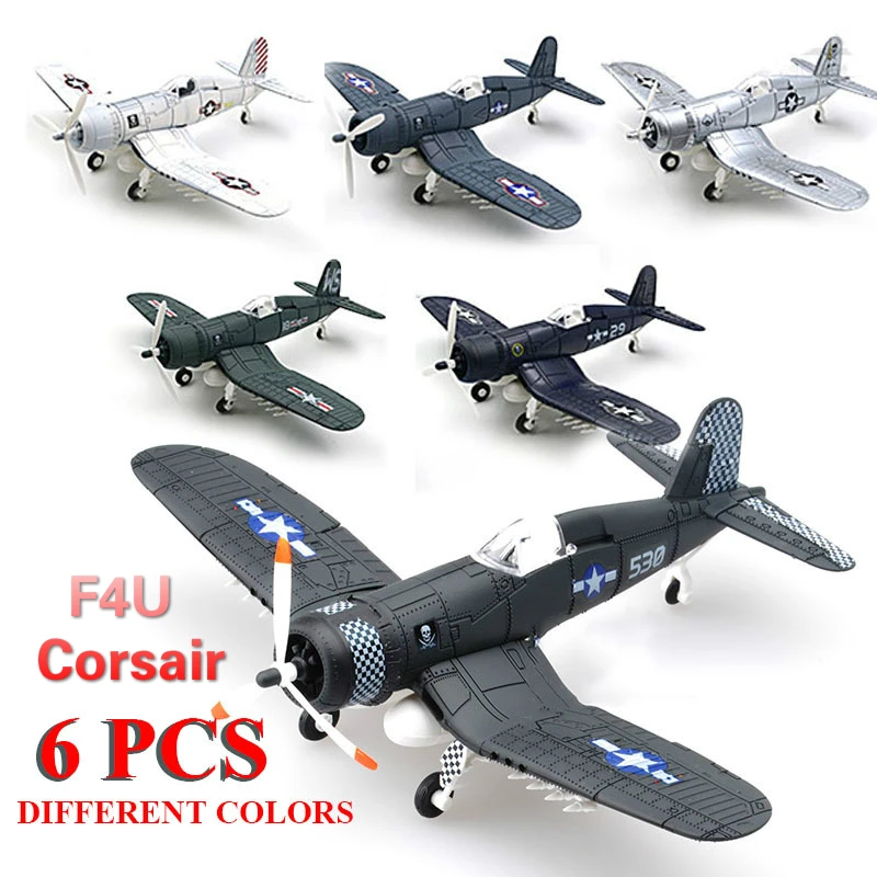 6 шт. Набор игрушечных моделей для детей в стиле милитари 1/48 масштаб сделай сам