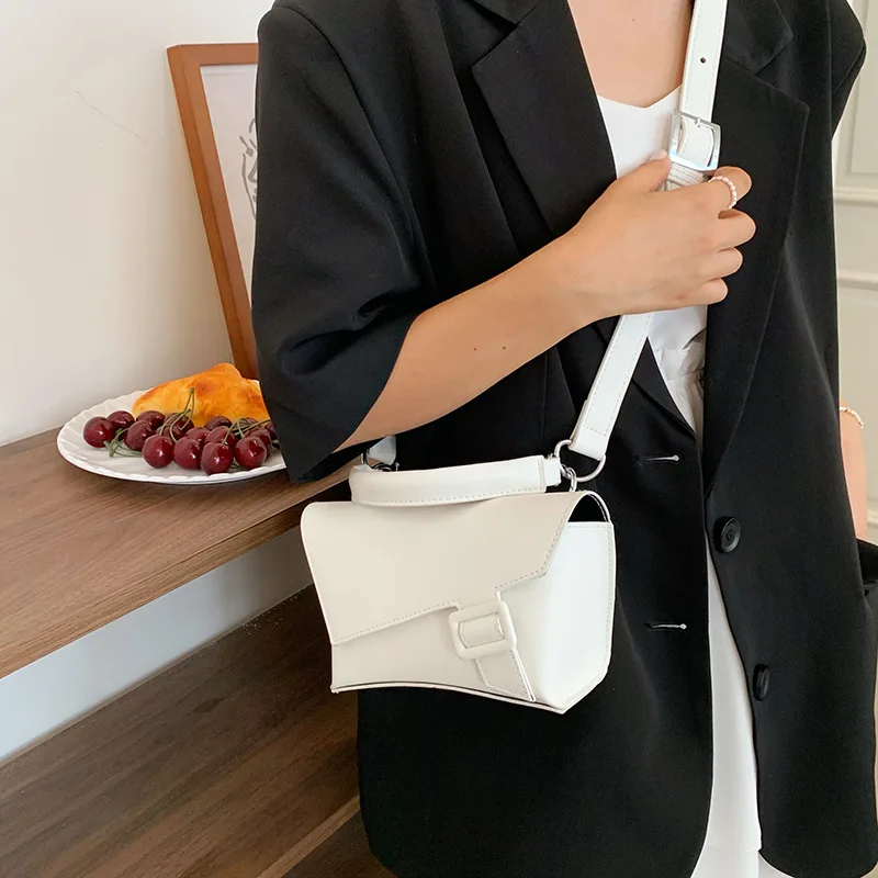 Women Leather Shoulder Bag Crossbody Bag Designer Solid Flap Bag Girls Tote Sac shoulder bag ladies handbag crossbody bag