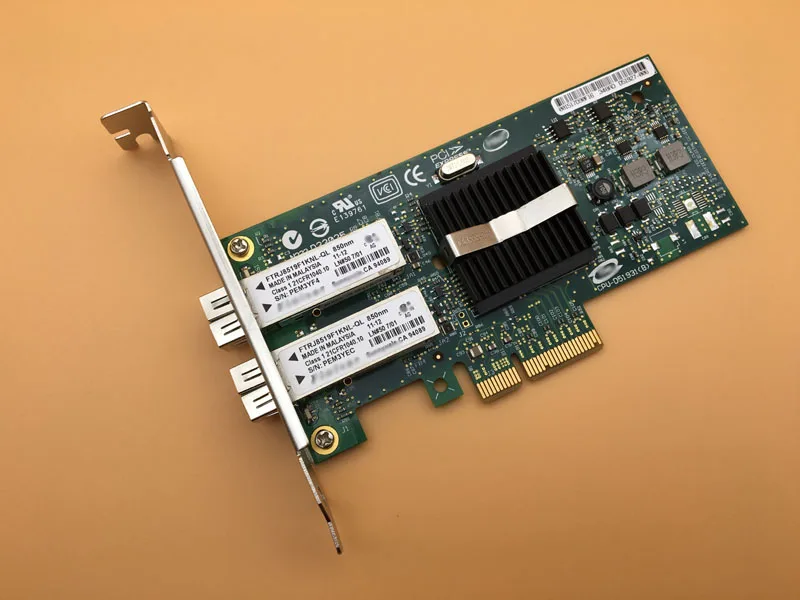 Pro/1000 PF двухпортовое волокно LC Gigabit Ethernet Сетевая карта EXPI9402PF 1000 Мбит/с