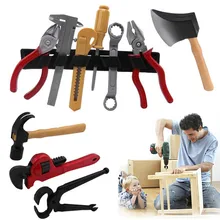 DIY пластиковые подарки для детей, для мальчиков, наборы инструментов для ремонта зданий, строительные игрушки, детское образовательное строительство, Имитационные игрушки