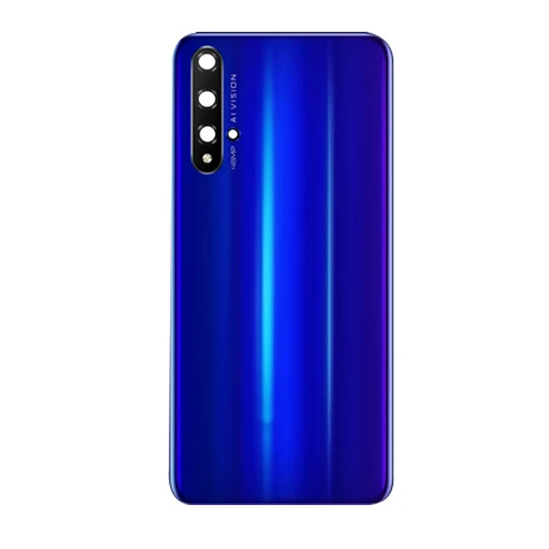 Для huawei Honor 20 Задняя крышка батареи задняя крышка корпуса дверная камера стеклянная рамка объектива Запасная часть