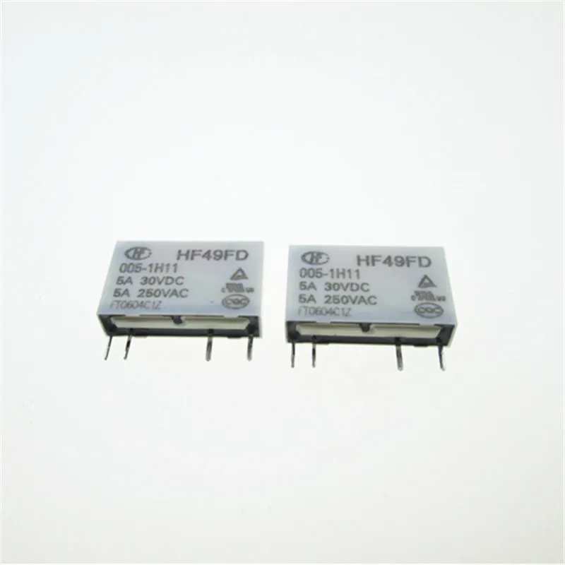 Горячая Распродажа новое реле HF49FD-005-1H11 HF49FD 005-1H11 005-1H11-5VDC 005 1H11 5VDC 5V DIP4 20 шт./лот |
