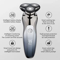 Electric Shavers For Men USB Rechargeable Shaving Machine Wet-Dry Men's shaver Beard Trimmer Waterproof ZOZEN Electric Razor 2