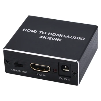 

HOT-HDMI 2.0 HD Video o Splitter HDMI to HDMI O 4K60Hz 3 EDID Modes (2CH/5.1CH/PASS)