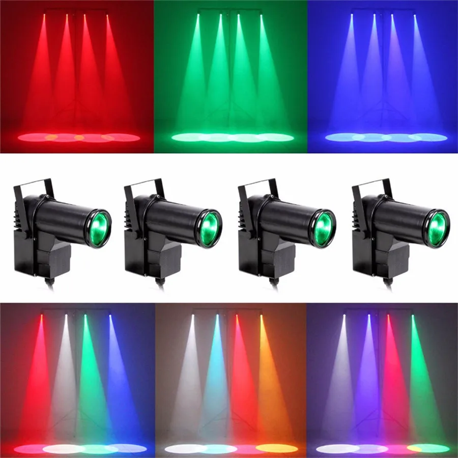 4PCS-lot-Mini-10W-RGBW-4in1-LED-DMX512-Spot-Beam-Pinspot-Stage-Lighting-Party-Lamp-DJ (2)