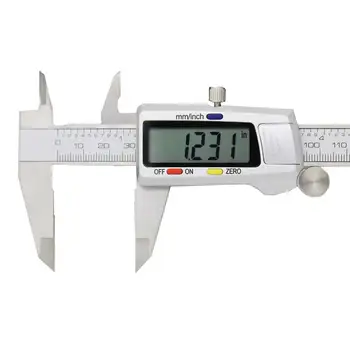 

6-Inch 150mm digital calipers Stainless Steel Electronic LCD Digital Vernier Caliper Metal Micrometer Measuring tool