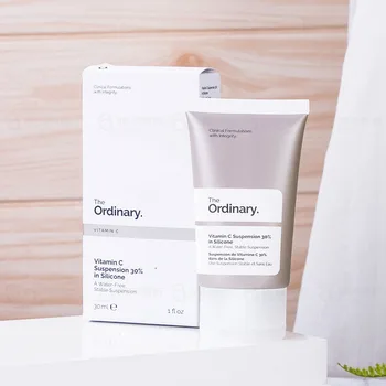 

The Ordinary Vitamin C Whitening Cream VC Whitening Brightening Exfoliating Acne Marks Moisturizing Smooth Skin Facial Treatment