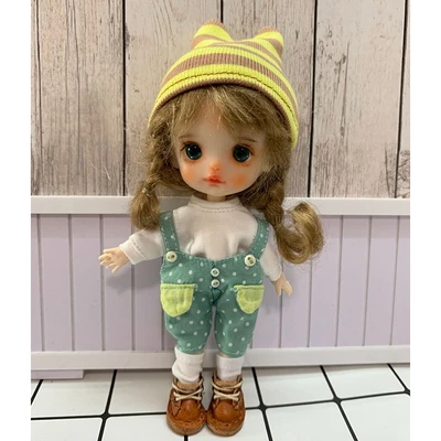 1/12 SD bjd кукольный наряд одежды только подтяжки штаны для 1/12 ob11 bjd куклы аксессуары - Цвет: 1