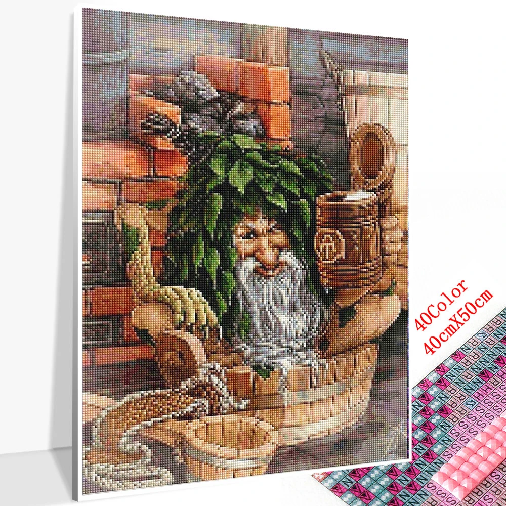 Алмазная мозаика Huacan, распродажа, полная дрель, квадратная ведьма, 5d, алмазная живопись, портретные Стразы, алмазная вышивка, мультфильм, вышивка бисером