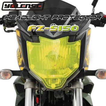 

For YAMAHA FZS-150 FZS150 FZS 150 2018-2019 Motorcycle Headlight Guard Head Light Shield Screen Lens Cover Protector