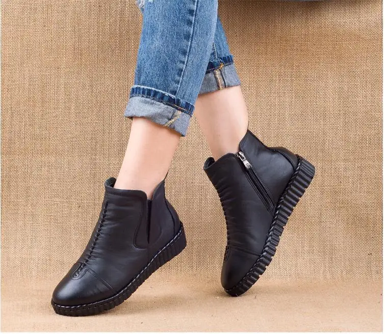 Gktinoo 2020 inverno botas de tornozelo de