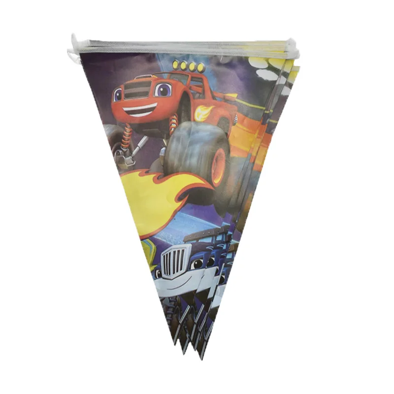 Вспыш и чудо машинки дизайн украсить торт Топпер чашки тарелки Дети сувениры Baby