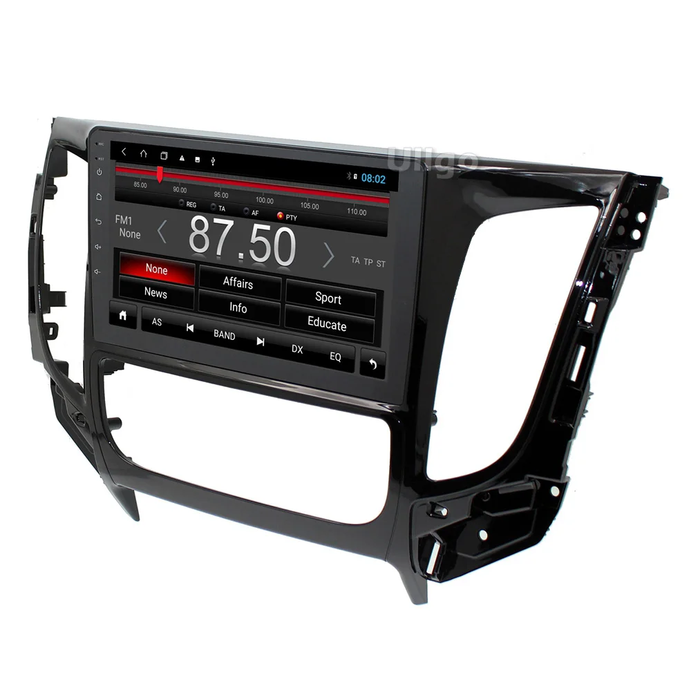 4G+ 64G Восьмиядерный " Android 8,1 автомобильный DVD gps для Mitsubishi L200 Triton+ авторадио gps головное устройство с RDS BT Mirrorlink