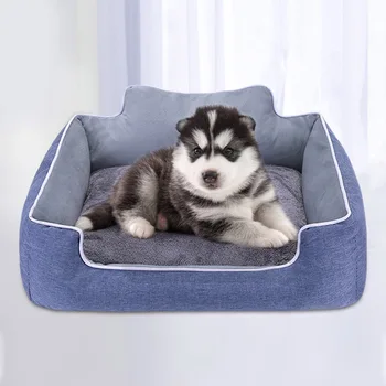 

All season Pet nest dog pillow beds Corgi mat pets sofa bed cat house puppy cooling blanket for large medium small dogs Fully de