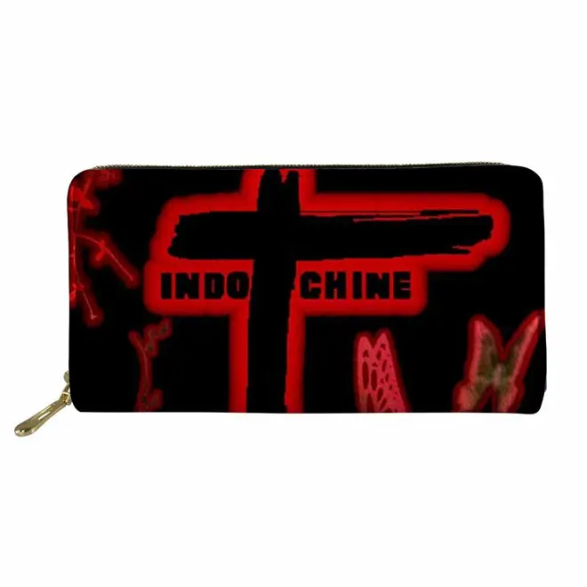WHEREISART Indochine принты кошелек для женщин длинный женский кошелек модные монетные сумки для денег женский кошелек держатель для карт сумки - Цвет: YQ3962Z21