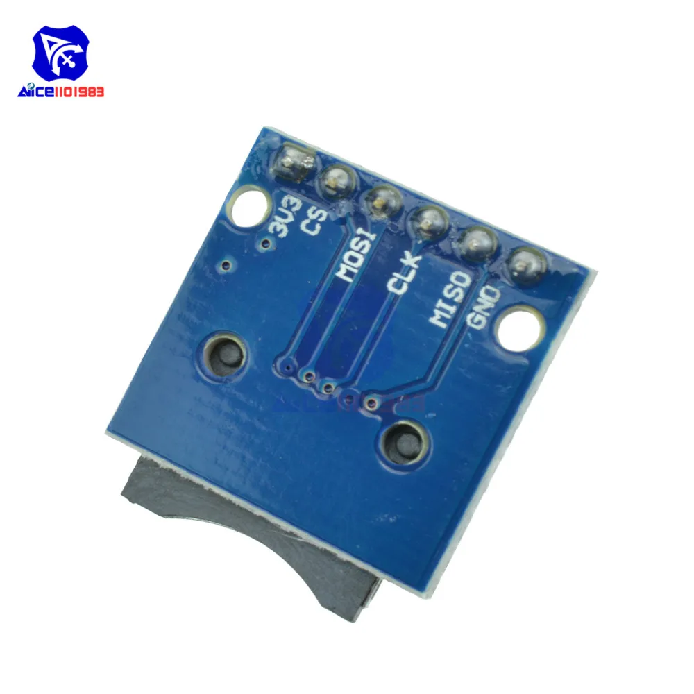 diyimore TF for Micro SD Card Module for Arduino ARM AVR sd card module arduino module arduino diy kit arduino development kit arduino development board arduino sensor module