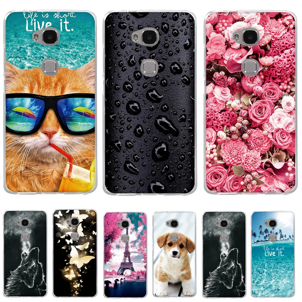 snap bijvoorbeeld Zonder hoofd Case For Huawei Honor 5x Case Cover Soft Silicone Cover For Huawei Gr5  Phone Case Fundas Coque For Huawei Honor 5x Kiw-l21 Cover - Mobile Phone  Cases & Covers - AliExpress