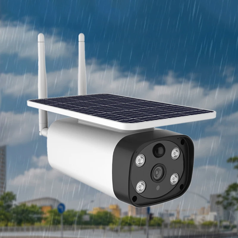 Беспроводная Wifi ip-камера, наружная Солнечная камера, водонепроницаемая камера для безопасности, камера для обнаружения движения, Wifi, внешняя, многопользовательская