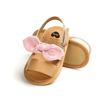 

Baby Pu Leahter Sandals Soft Bottom Toddler Summer Sandals Baby Girl Soft Sandals Toddler Girl Leather Sandals for 0-18months