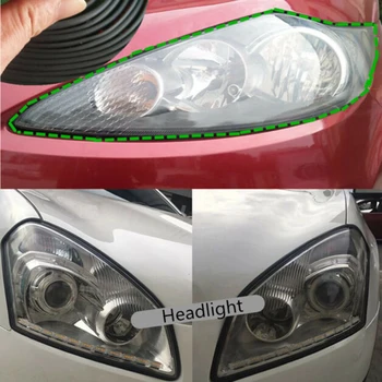 

W/ Dual-Sided Tape Sealing Strip Waterproof 1pcs Headlight Weatherstrip