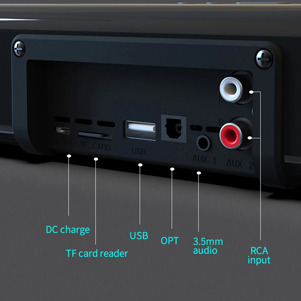 BS-39A Беспроводная Bluetooth Саундбар ТВ Колонка для домашнего кинотеатра стерео объемный звук с динамик с дистанционным управлением для телефона