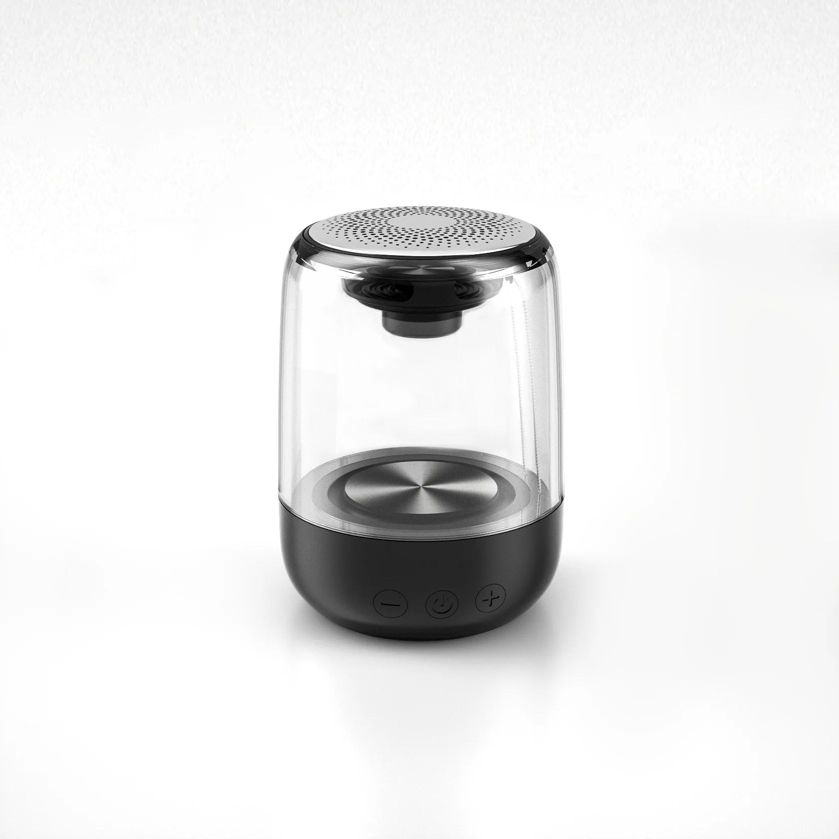 Портативная Bluetooth-Колонка C7 прозрачная светодиодсветодиодный подсветка