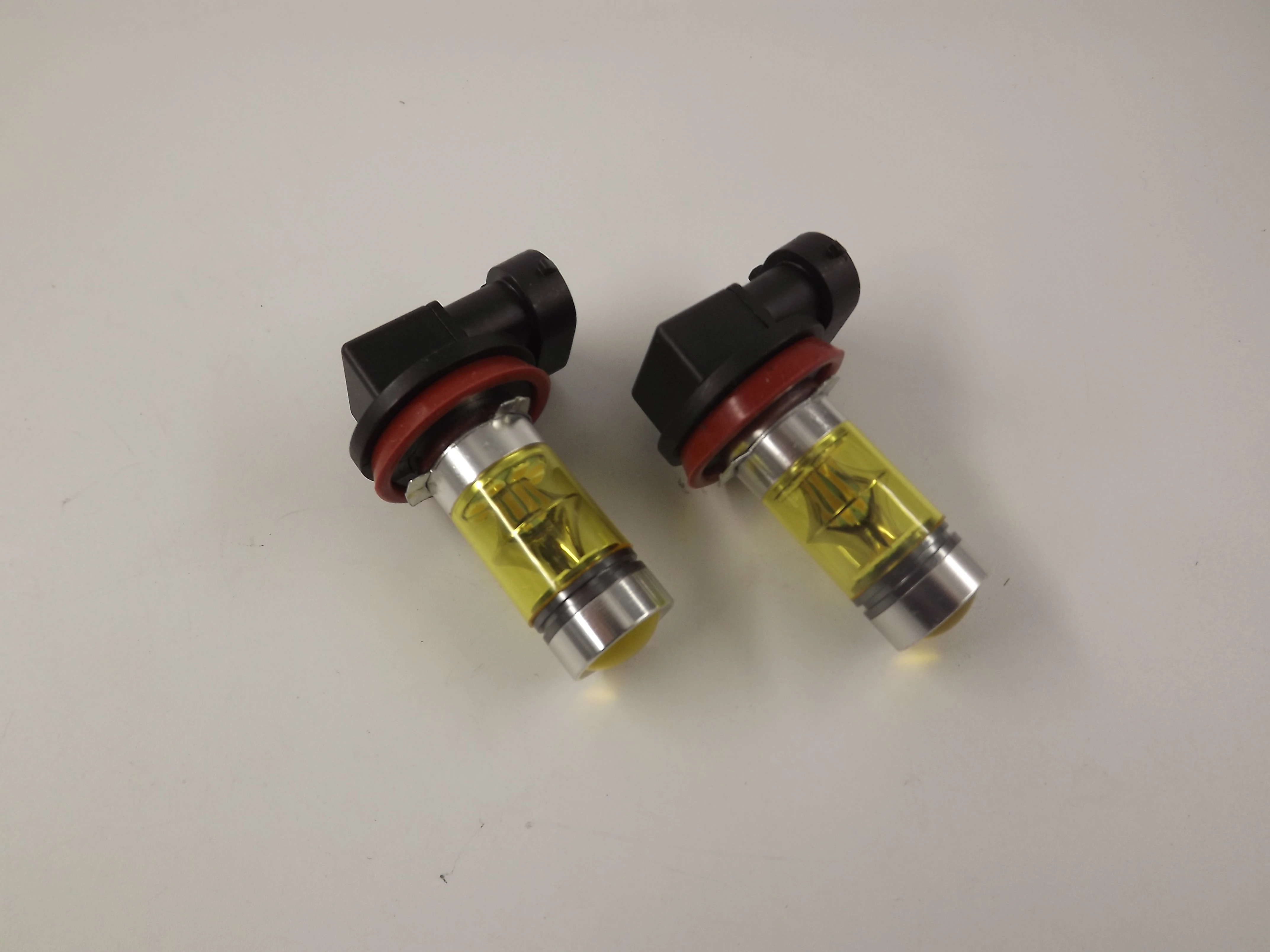2x100 W H11 H8 H9 3000K желтый высокой мощности Светодиодный Противотуманные фары дальнего света DRL США