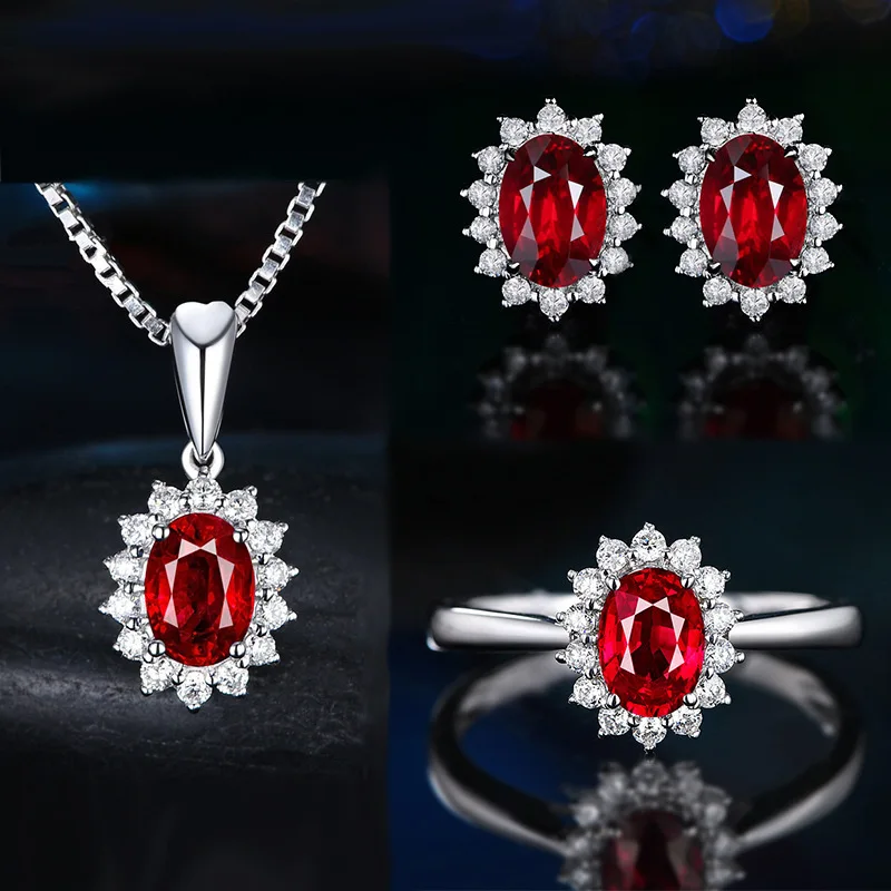 

Princess Crown Necklace Set Color Treasure Sunflower Jewelry Set Necklace Set Fashion Jewelry Jewelry Sets