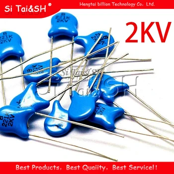 

20pcs High voltage Ceramic Capacitor 2KV 15PF 22PF 100PF 120PF 150PF 220PF 330PF 470PF 680PF 1NF 2.2NF 3.3NF 4.7NF 10NF