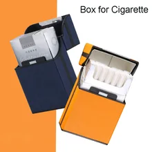 Персональный PU+ PC материал для курения портсигар модный мужской держатель для табака Карманный коробка контейнер для хранения подарок