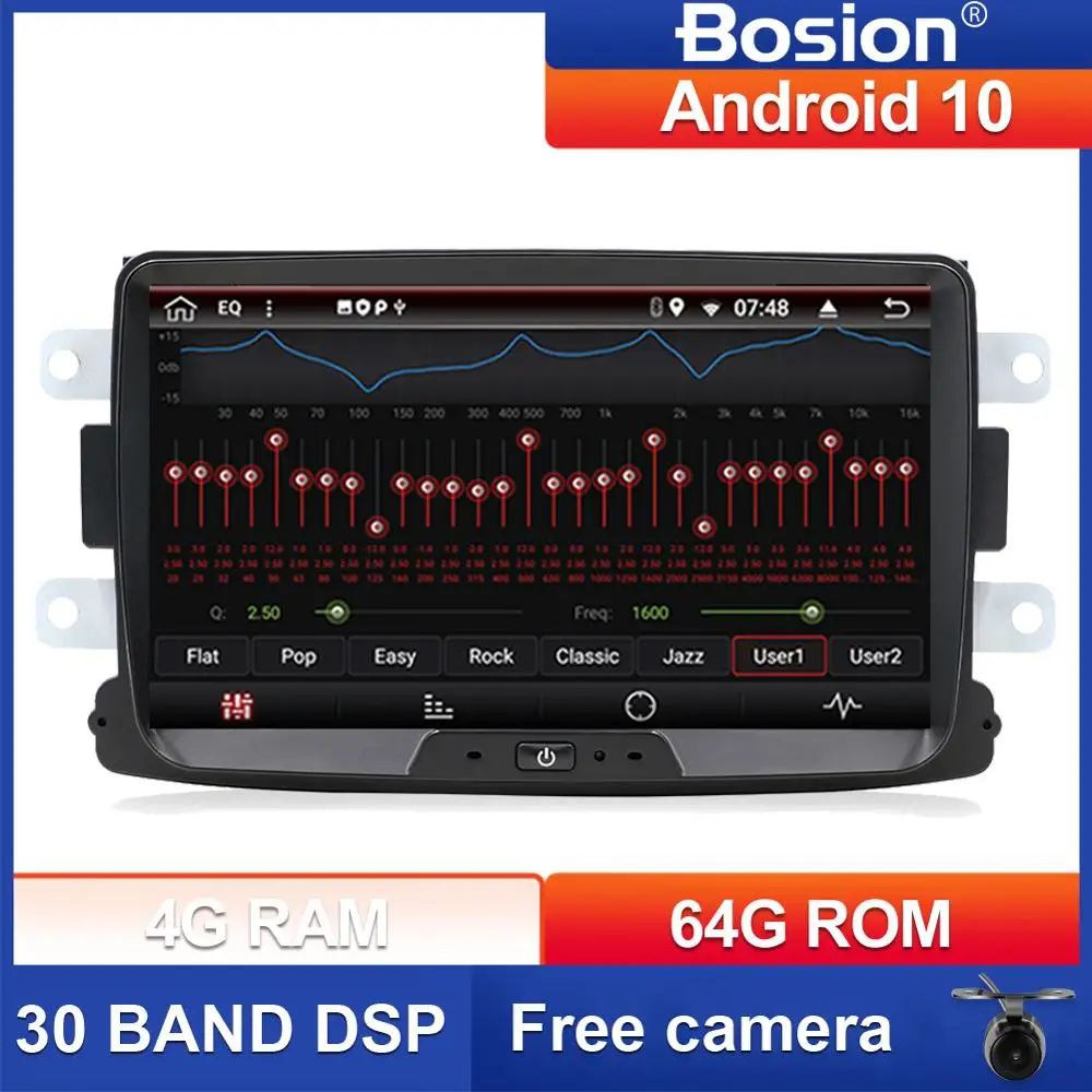 DSP PX6 1 Din Android 10 автомобильное радио для Dacia/Sandero/Duster/Renault/Captur/Lada/Xray 2/Logan 2 авто