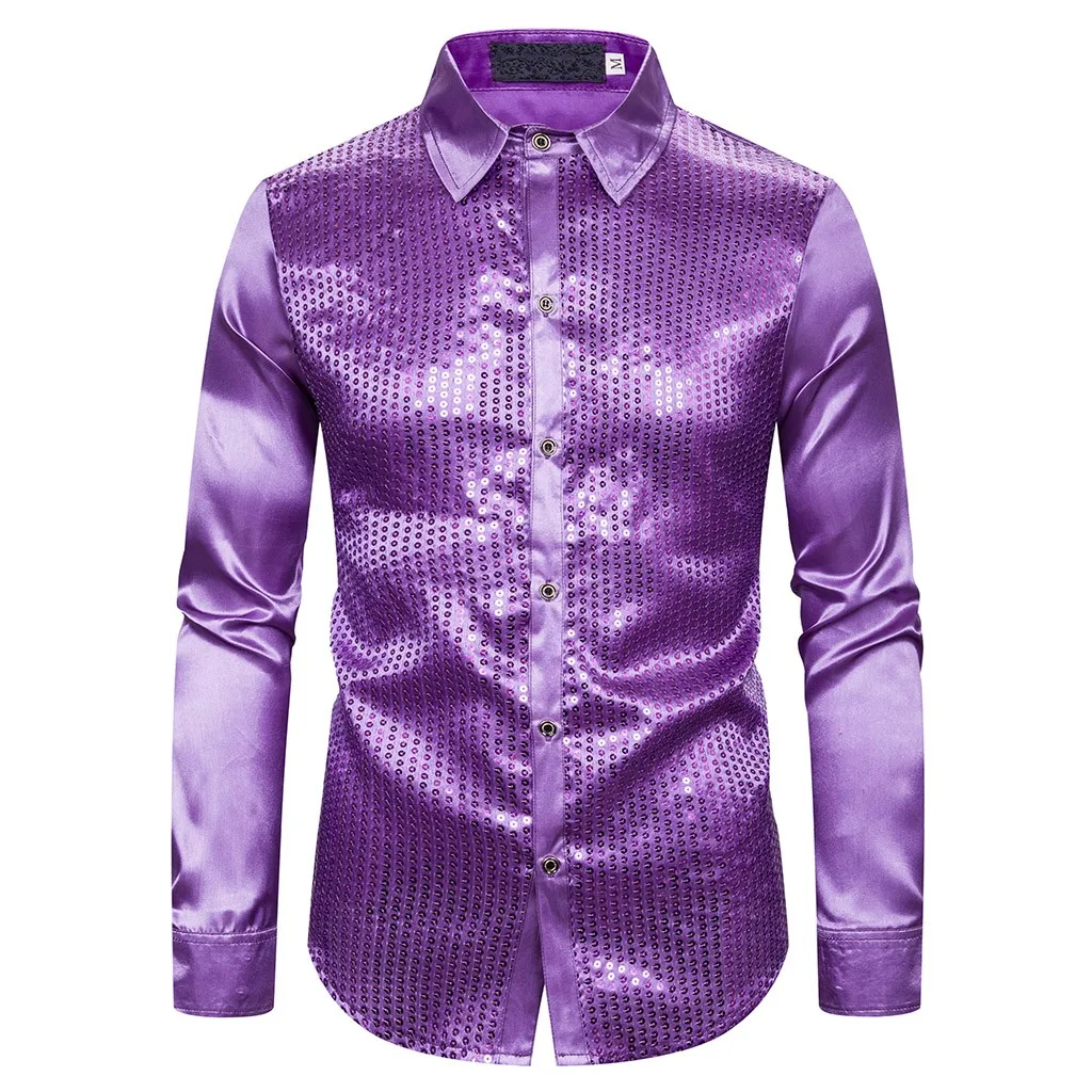 Camisa Мужская Роскошная рубашка с цветочным принтом пейсли Повседневная длинными