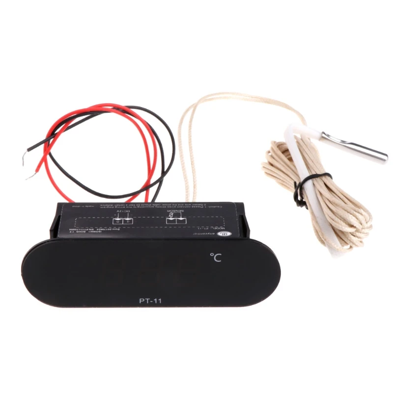 

AIMOMETER -20~300 PT-11 Digital Thermometer Temperature Meter Indicator w/ 2M NTC Sensor