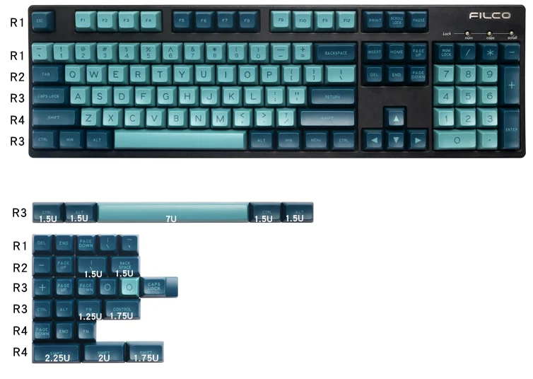 MAXKEY keycaps SA Double shot ABS keycap 134 клавиш для механической клавиатуры hhkb filco|Клавиатуры| |