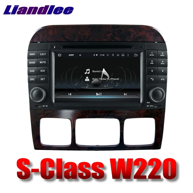 Liandlee автомобильный мультимедийный плеер NAVI для Mercedes Benz S W220 1998 ~ 2005 система