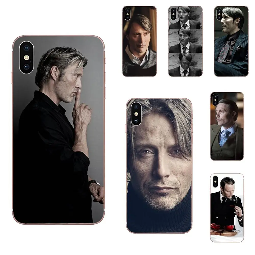 Hannibal Mads Mikkelsen Soft New Style Unique For Samsung Galaxy J1 J3 J4 J5 J6 J7 A10 A20 A20E A3 A40 A5 A50 A7 2016 2017 2018 | Мобильные