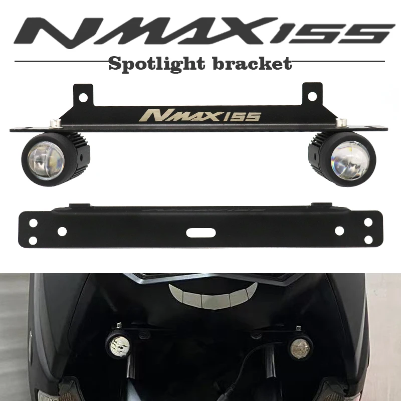 For YAMAHA NMAX155 2020 2021 2022 NMAX N-MAX 155 Motorcycle Accessories Spotlight Bracket Holder Sport Light Fog Lights Mount | Автомобили