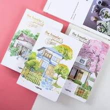 Fortune Канцтовары LEnWA пустые внутренние страницы ноутбука A5 креативный хипстер закрытый ноутбук для начинающего художника книга