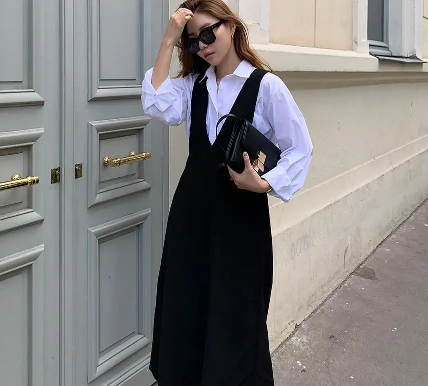 Платье на бретельках, рубашка, костюмы, халат, femme, костюмы без рукавов, женские платья, женское платье, костюмы с v-образным вырезом, подтяжки, robe Femme Vestido, раздельные