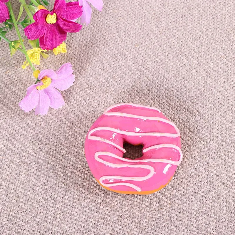N Doughnut холодильник хлебное моделирование 3D Магнит Магнитный креативный на холодильник, для заметок бар украшения для кухни - Цвет: N