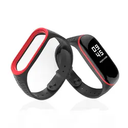 Ремешок 1 шт. для Xiao mi Band 3 mi band 4 силиконовый умный Браслет-повязка наручный ремешок для часов Ремешок Замена ремня