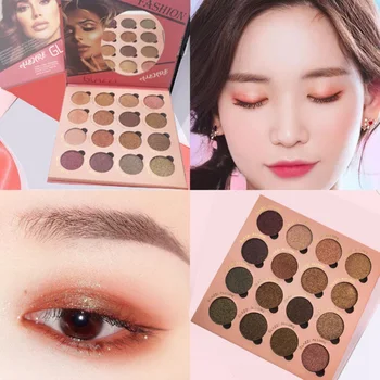 

16 Colors Glitter Eye Shadow Lasting Make Up Cosmetic Tools Matte Eye Shadow Plate Eyes Beauty Concealer