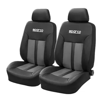 

Set of 2 SPARCO gray and black universal front cases.