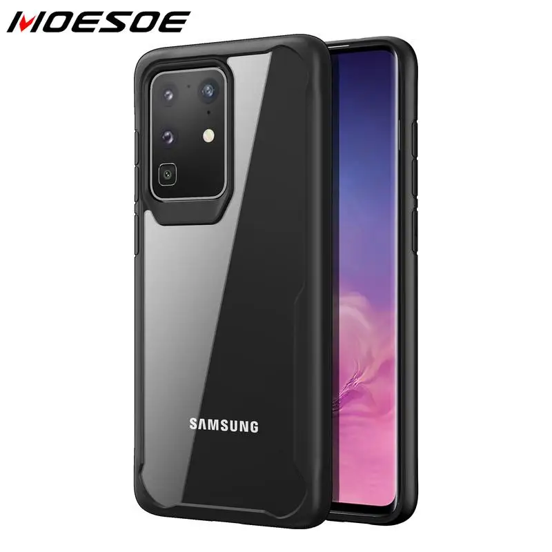 Shockproof Bumper Armor Case Cover For Samsung Galaxy S20 Ultra S10 Note 10 Plus A71 A51 A70s A50s A50 A10S A20S Clear Hard |