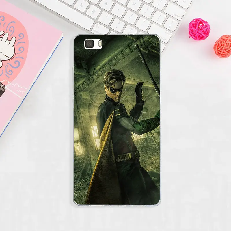 Мягкий ТПУ чехол для телефона Hero Red Robin Titans, чехол для huawei P8 P9 P10 P20 Lite mate 10 Pro Y3 Y5 Y6 II Y7 Honor 6X Plus - Цвет: image 10