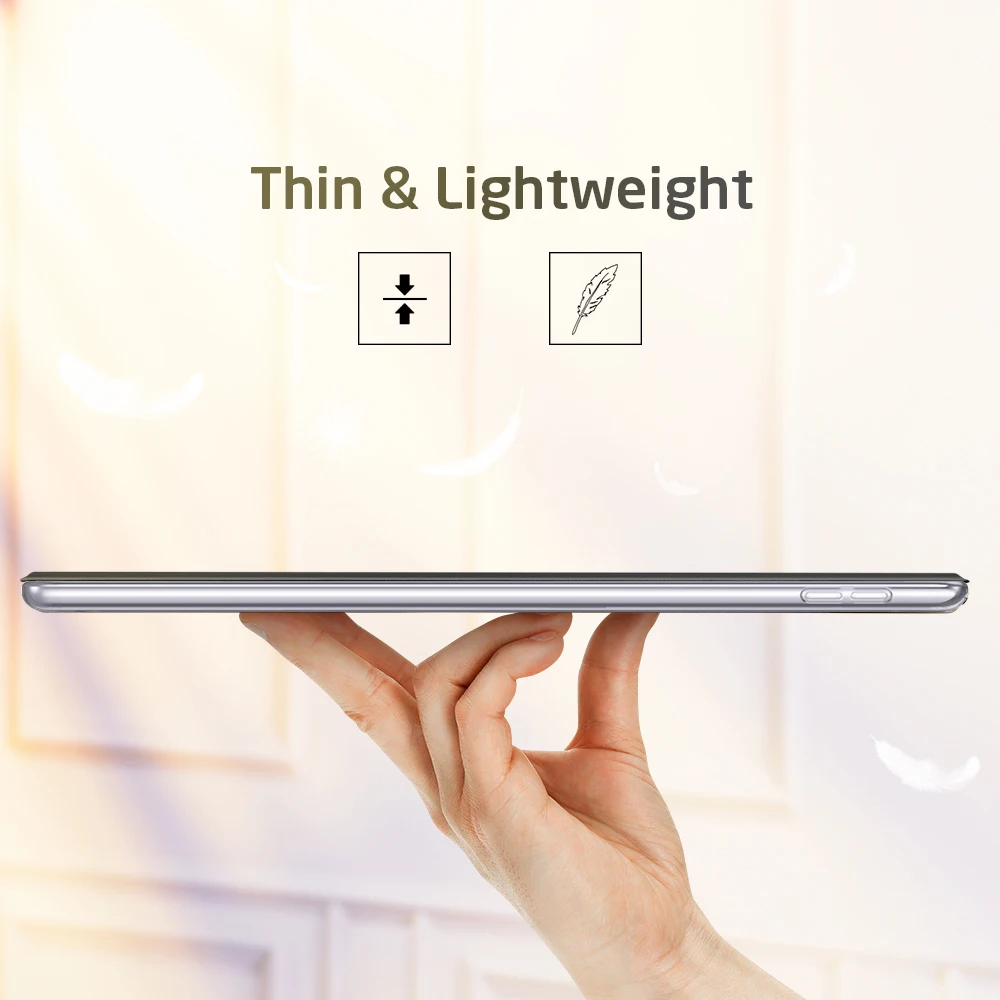 Магнитный чехол для Apple iPad 9,7 5th A1822 A1823 9,7 дюймовый чехол из полиуретановой кожи для планшета с функцией автоматического пробуждения и сна Smart Cover