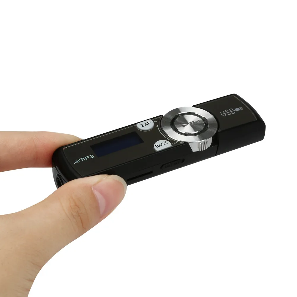 Горячая Высокая скорость USB ЖК-экран Поддержка 8 Гб флэш TF плеер MP3 Музыка FM радио# T2